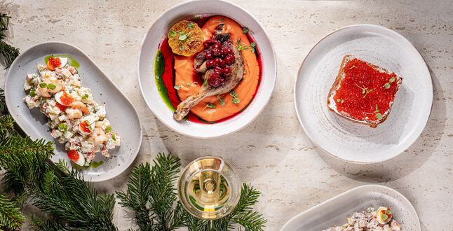 В Abrau Club на Петровке запустили праздничное меню