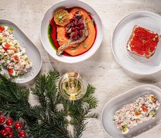 В Abrau Club на Петровке запустили праздничное меню