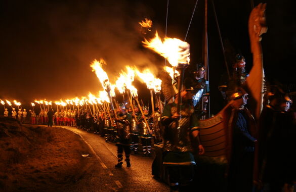 В Шотландии прошел фестиваль Up Helly Aa