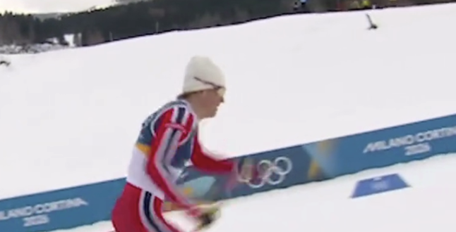 Видео с норвежским лыжником завирусилось в сети