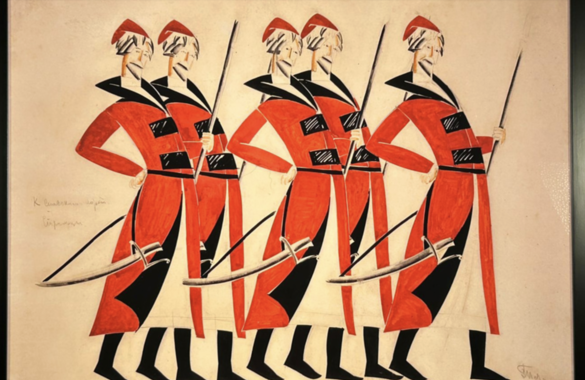 Бахрушинский театральный музей представит выставку «Премьеры русского авангарда. От эскиза к чертежу» в Люксембурге