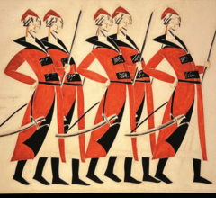 Бахрушинский театральный музей представит выставку «Премьеры русского авангарда. От эскиза к чертежу» в Люксембурге