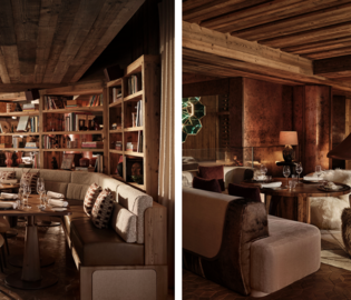 В отеле Rosewood Courchevel Le Jardin Alpin открылся ресторан альпийской кухни